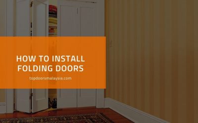 How to Install Folding Doors