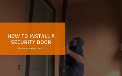 How to Install a Security Door